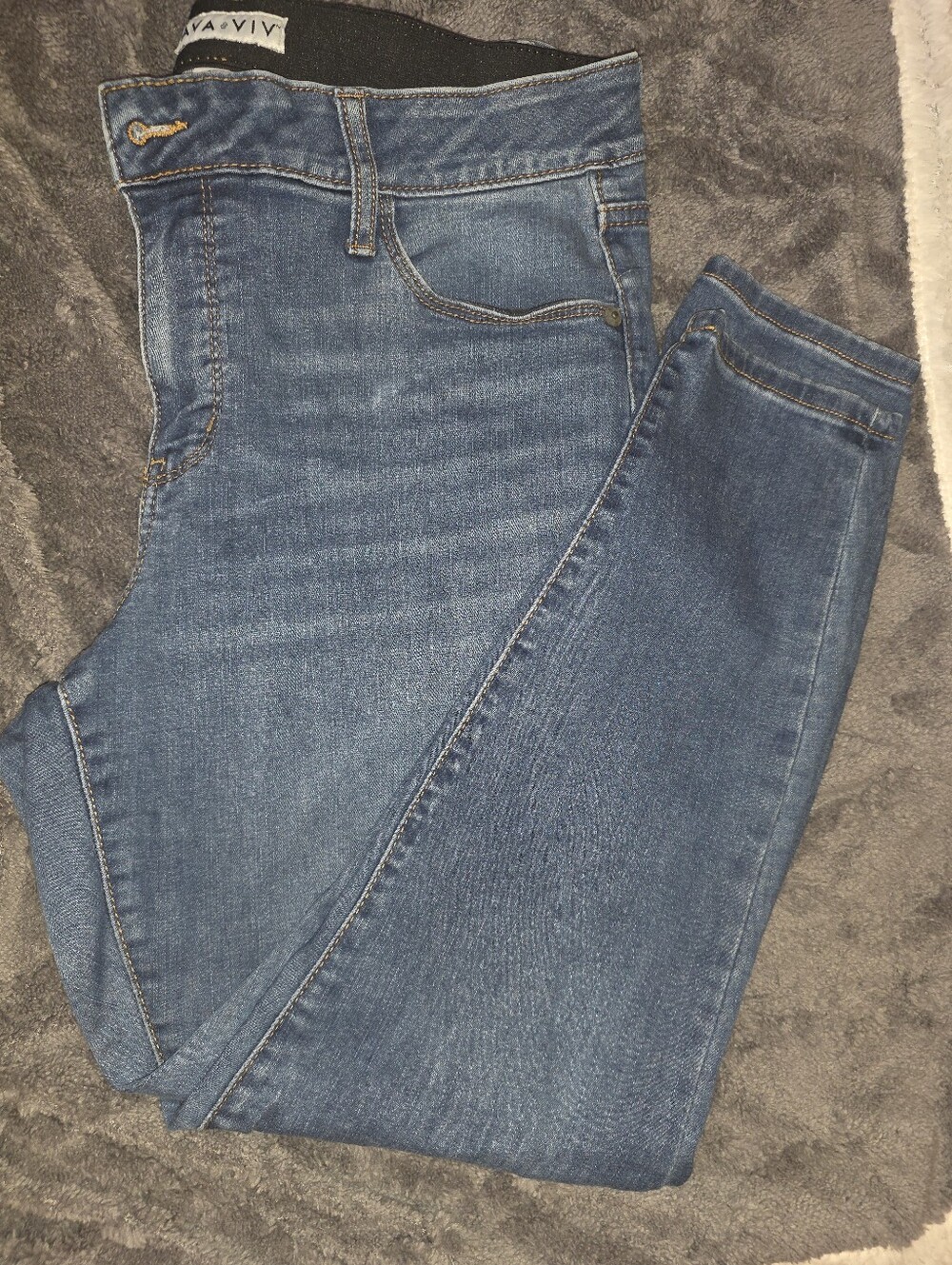Blue High-Rise Women’s Jeans